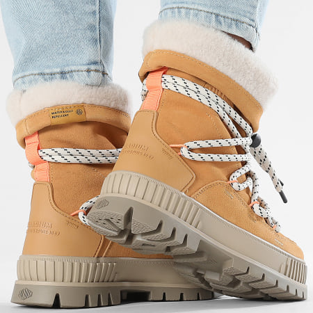 Palladium - Stivali Donna Pallashock Inverno 94349 Autunno Oro