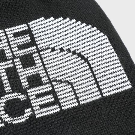 The North Face - Lot Bonnet Et Gants A7WLA A55KZ Noir Blanc