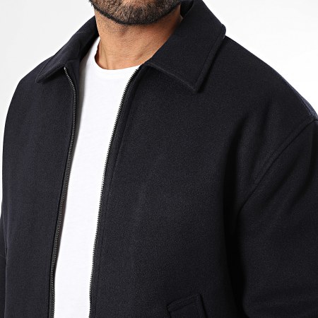 Tiffosi - Veste Zippée Percut 10062569 Bleu Marine