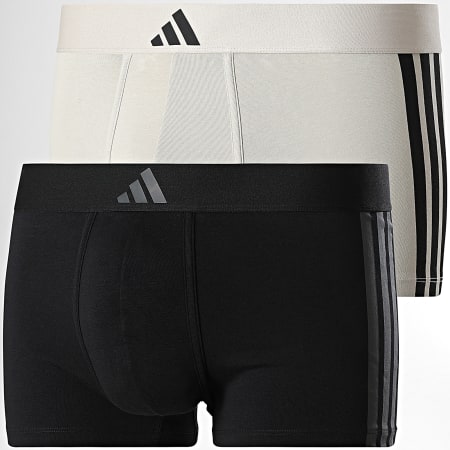 Adidas Sportswear - Lot De 2 Boxers JL3404 Beige Noir