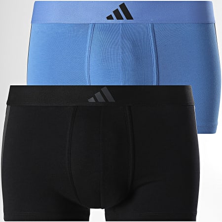 Adidas Sportswear - Lot De 2 Boxers JL3402 Bleu Noir