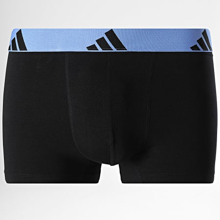 Adidas Sportswear - Lot De 3 Boxers JL3389 Noir Vert Bleu