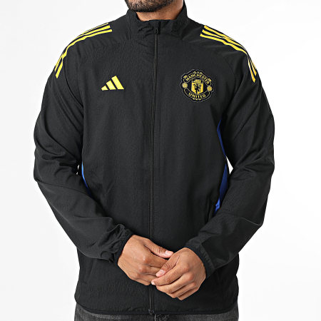 Adidas Sportswear - Veste Zippée Manchester United JP3134 Noir