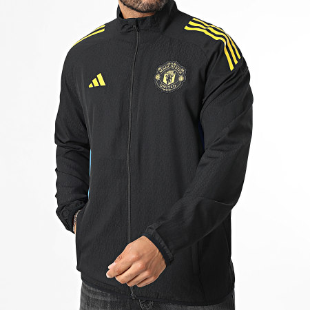 Adidas Sportswear - Veste Zippée Manchester United JP3134 Noir