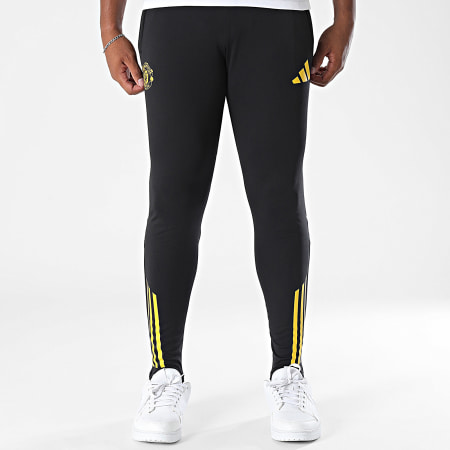 Adidas Sportswear - Pantalon Jogging Manchester United FC JP3138 Noir Jaune