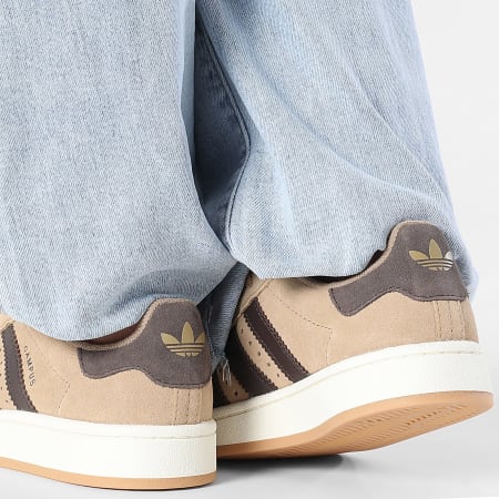 Adidas Originals - Baskets Femme Campus 00s JQ8289 Cardboard Off White Dark Brown