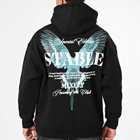 Sweat Capuche 504 Noir