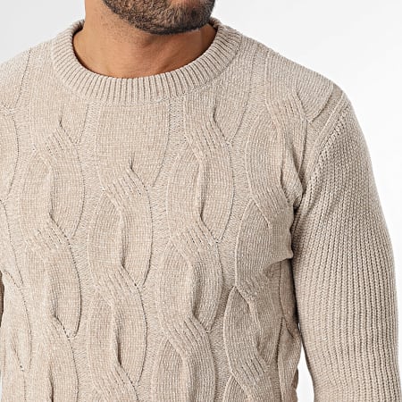 KZR - Pull Texturé 081 Beige