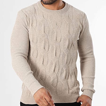 KZR - Pull Texturé 081 Beige