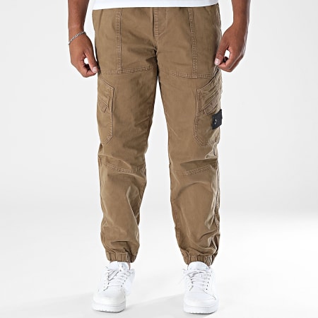 KZR - 008 Pantalón Cargo Camel