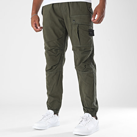 KZR - Pantalon Cargo 002 Vert Kaki