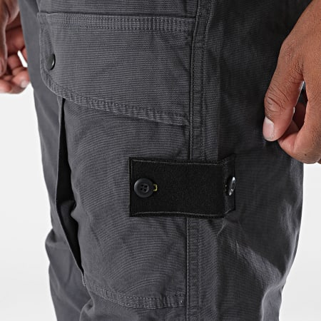 KZR - 002 Pantalones Cargo Gris Carbón