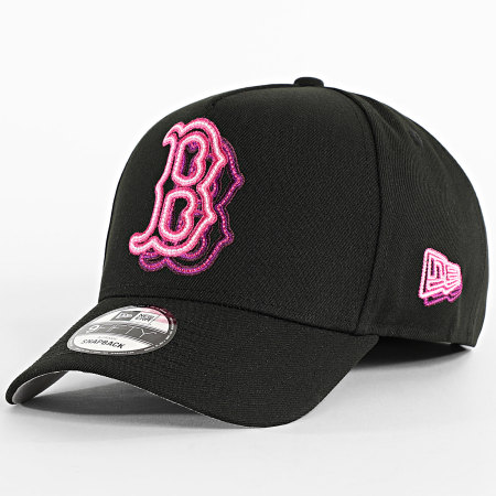 New Era - Casquette 9Fifty Neon Boston Red Sox 60750447 Noir Rose