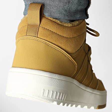 Adidas Sportswear - Baskets Montantes Hoops 4.0 Mid Winterized JQ5365 Preloved Bronze Off White