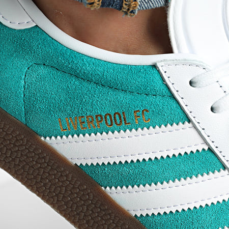 Adidas Originals - Baskets Gazelle JR4159 Sea Green Footwear White Gum 5