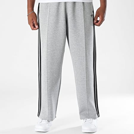 Adidas Originals - Pantalon Jogging A Bandes Spacer Drill JX1505 Gris Chiné