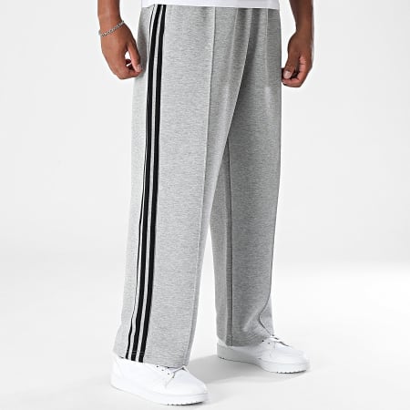 Adidas Originals - Pantalon Jogging A Bandes Spacer Drill JX1505 Gris Chiné