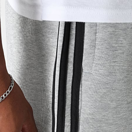 Adidas Originals - Pantalon Jogging A Bandes Spacer Drill JX1505 Gris Chiné