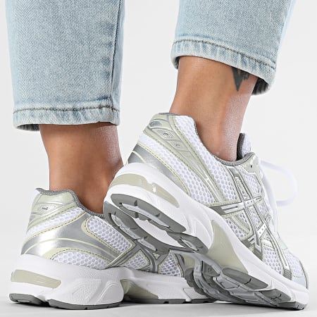 Asics - Sneakers Femme Gel 1130 1202A164 White Dried Leaf Green