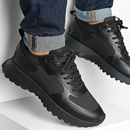 ショーン BOSS - Jonah Runner sneakers 50513195 Black - Ryses