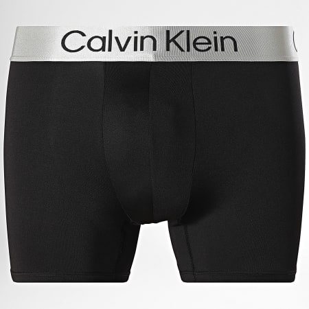 Calvin Klein - Juego de 3 Boxers 4124 Rojo Gris Carbón Negro