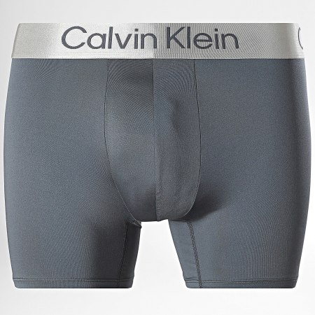 Calvin Klein - Juego de 3 Boxers 4124 Rojo Gris Carbón Negro
