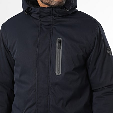 Deeluxe - Parka Capuche Toylen 05V6604M Bleu Marine