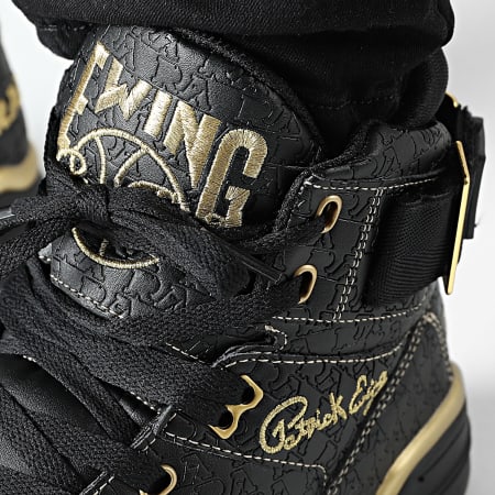 Ewing Athletics - Baskets Montantes Ewing 33 Hi X Rakim 1BM02398 Black Gold