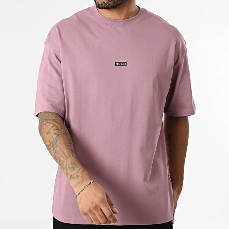 Hugo Blue - Tee Shirt Oversize Nalono 50509776 Violet