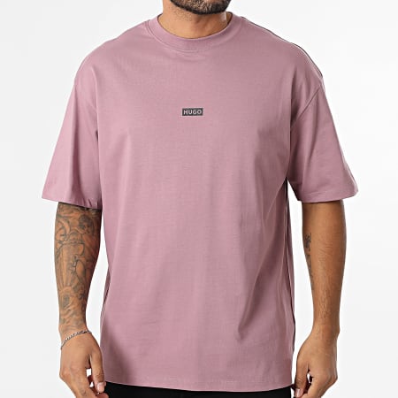 Hugo Blue - Tee Shirt Oversize Nalono 50509776 Violet