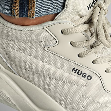HUGO - Zapatillas Leon Runner 50552689 Beige claro