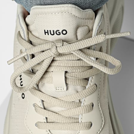 HUGO - Zapatillas Leon Runner 50552689 Beige claro