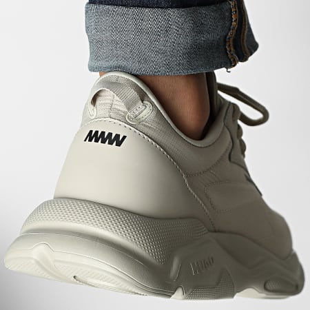 HUGO - Zapatillas Leon Runner 50552689 Beige claro