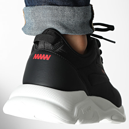 HUGO - Zapatillas Leon Runner 50552689 Negro
