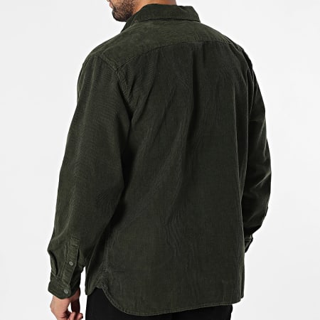 Levi's - Camisa manga larga relaxed fit 19573 Verde oscuro