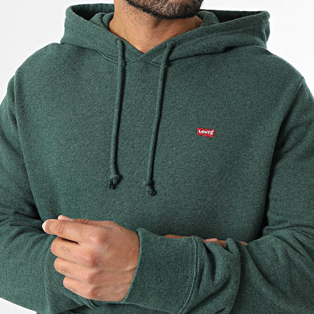 Sweat-shirt Col Camionneur Vert Levis Homme - 2431278-vert00