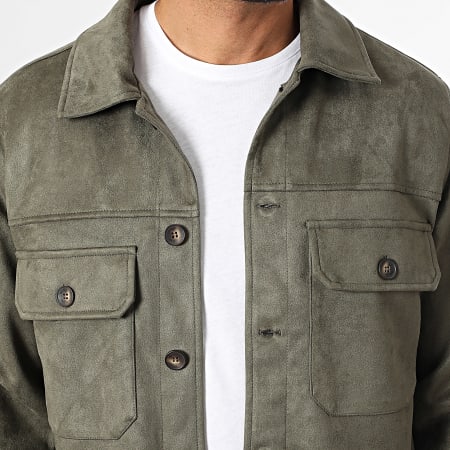 Deeluxe - Veste Boutonnée Crystian 05V6950M Vert Kaki