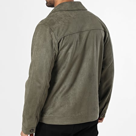 Deeluxe - Veste Boutonnée Crystian 05V6950M Vert Kaki