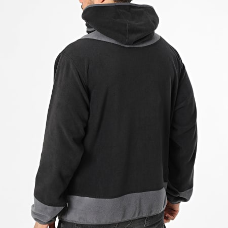 Vans - Sweat Capuche Col Zippé Polaire MTE Warrens 00PJK Gris Clair Gris Anthracite