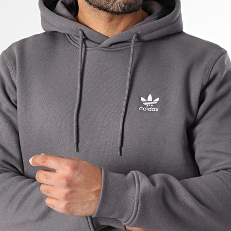 Adidas Originals - Sweat Capuche Essential JW1063 Gris Anthracite