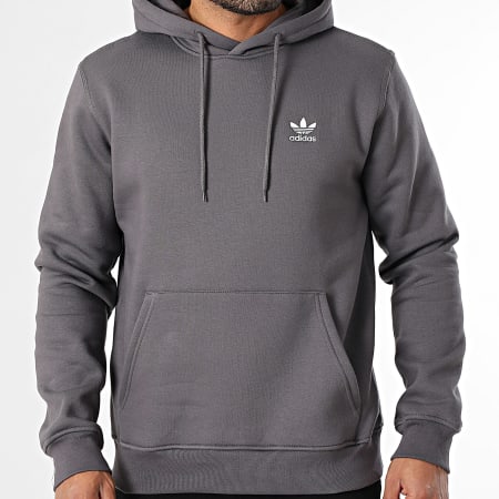 Adidas Originals - Sweat Capuche Essential JW1063 Gris Anthracite