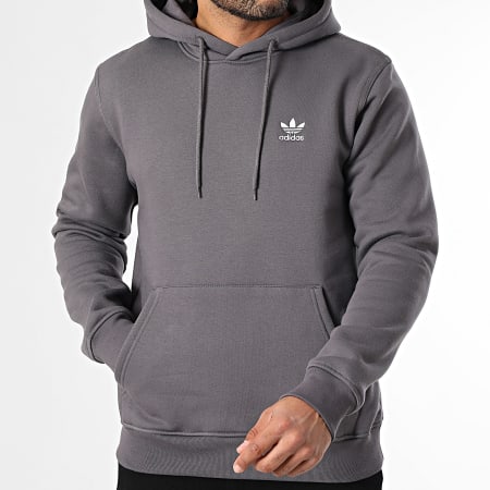 Adidas Originals - Sweat Capuche Essential JW1063 Gris Anthracite