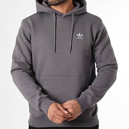 Adidas Originals - Sweat Capuche Essential JW1063 Gris Anthracite