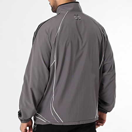 Adidas Originals - Veste Zippée Teamgeist JW5865 Gris Anthracite