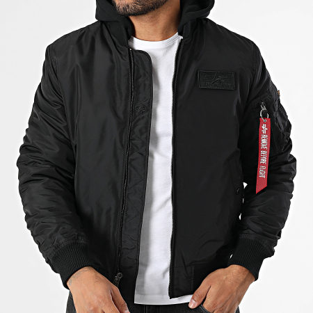 Alpha Industries - MA-1 TT Bomber Jacket 258100 Black - Ryses Alpha Industries - MA-1 TT Bomber Jacket 258100 Black - Ryses