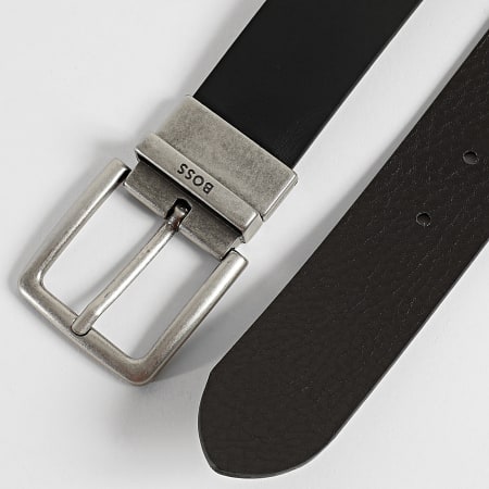 BOSS - Cinturón reversible Omar 50536891 Negro