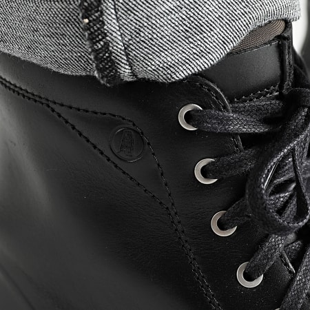 Clarks - Stivali Badbury Hi WP Pelle Nera Warmlined