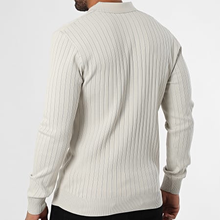 Classic Series - Pull Col V 100 Beige