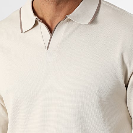 Classic Series - Pull Col V 140 Beige