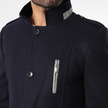 Mackten - Manteau 903 Bleu Marine